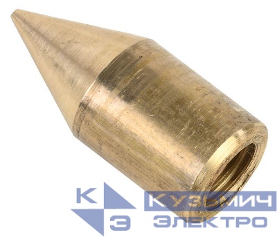 Наконечник заземления d22мм латунь IEK ZNZ10-40-022