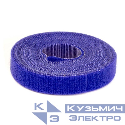 Лента-липучка 25х5000мм син. (рулон) DKC 285X25BU
