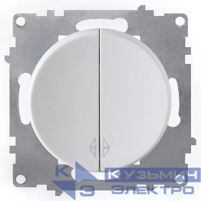 Переключатель 2-кл. СП Florence механизм бел. (1E31601300) OneKeyElectro 2172777