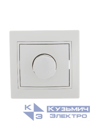 Светорегулятор СП 1000Вт Mira бел./бел. LEZARD 701-0202-157