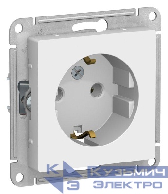 Розетка AtlasDesign 16А с заземл. механизм лотос SE ATN001343