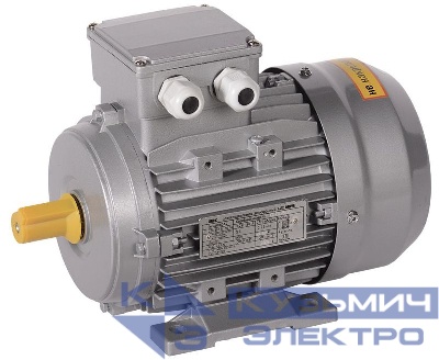 Электродвигатель АИС DRIVE 3ф 80C4 220/380В 1.1кВт 1500об/мин 1081 IEK AIS080-C4-001-1-1510