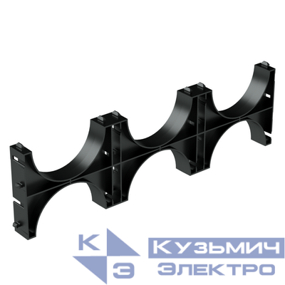 Кластер тройной для двустен. труб d90мм DKC 025903