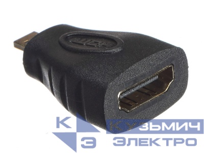 Переходник гнездо HDMI - штекер micro HDMI, dual link, NETKO Optima