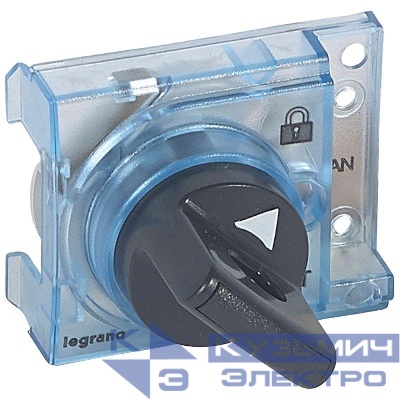 Замок навесной DPX3 для электродвиг. привода установка сбоку Leg 421067