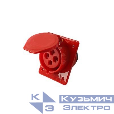 Розетка стационарная СП PPC 414 16А 4п 3Р+РЕ 380В IP44 Pro JazzWay 5072954