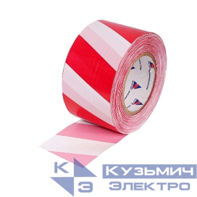 Лента оградительная ЛО-250 75мм "Стандарт" бел./красн. (рул.250м) Протэкт УП-00003720