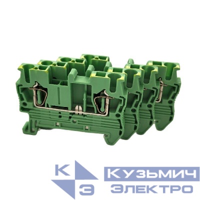 Клемма пружинная KH3 2.5-2-PE СТЭЗ 10000012