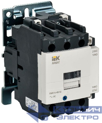 Контактор КМИ-А-46512 LC1D 65А кат. 400В AC 1НО+1НЗ AC-3 IEK AR-ACC-41-065-400-11