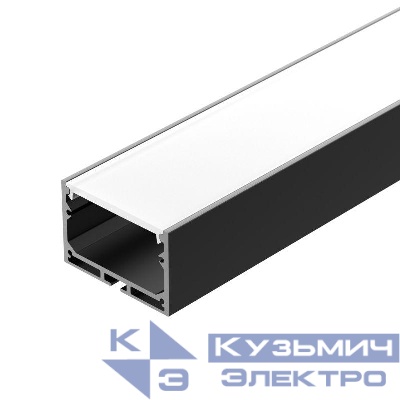 Профиль SL-LINE-4932-2500 BLACK+OPAL L2500 с экраном алюм. Arlight 027988