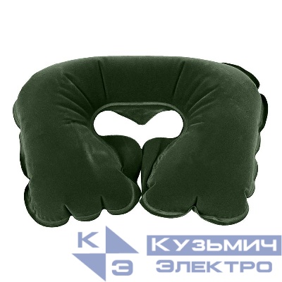 Подушка дорожная флокированная 37х24х10см (67006) Bestway 6941607332672