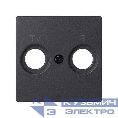 Накладка розетки R-TV Simon82 граф. 82053-38