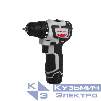 Дрель-шуруповерт аккумуляторная бесщеточная ДА-10/12В 36 МиниМАКС (Li-ion кейс 2 аккум. 2А.ч) ИНТЕРСКОЛ 687.2.2.70