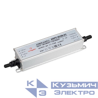 Блок питания ARPV-36100-A1 36В 2.78А 100Вт IP67 металл Arlight 035964