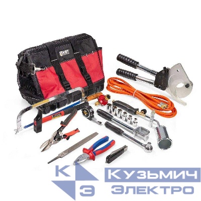 Набор инструментов для монтажа муфт НИМ-2 «Бумага + Винил» КВТ 101924