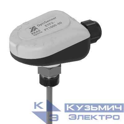 Датчик температуры погружной OptiSensor ETF2-PT1000-80 КЭАЗ 285970