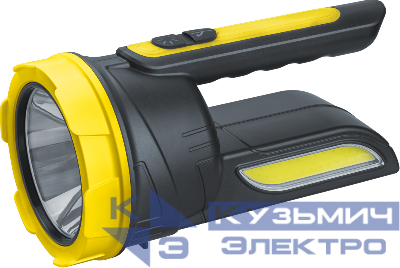Фонарь-прожектор аккумуляторный 95 507 NPT-SP35-ACCU прож/кемп. 1LED 5Вт Osram+COB 4 2Вт IP44 NAVIGATOR 95507