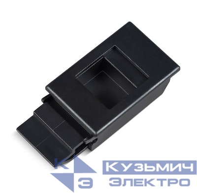 Клипса для боковых стенок LPB для напольных и настенных шкафов черн. Cabeus 9033c