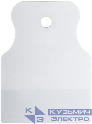 Шпатель резиновый 60мм бел. FIT 06862