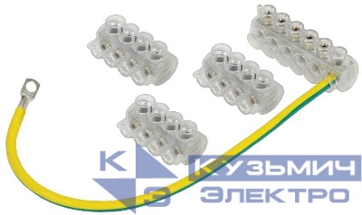 Набор колодок клеммных НК-3 (3хKE10.504+KE10.506 SV50) IEK UZK-NKK-50