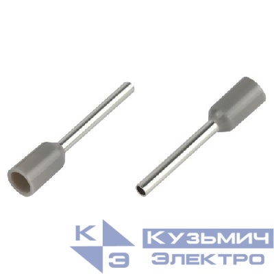 Наконечник-гильза НШвИ 0.75-12 с изолированным фланцем (уп.50шт) Эра Б0063379