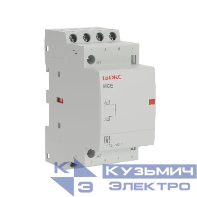 Контактор модульный YON max типа MCE 4P 20A 240В 4НО YON MCE-20-40-A240