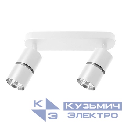 Светильник ML1862 ZEN настен./потолочн. под лампу GU10 бел. хром FERON 48644