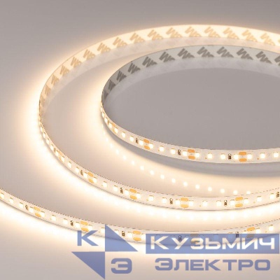 Лента светодиодная RT-A120-10mm 48V Warm 3000К 9.6Вт/м IP20 2835 открыт.(уп.30м) Arlight 032189