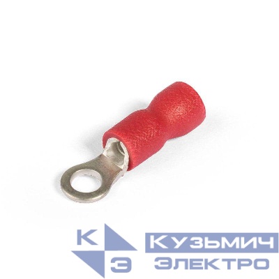 Наконечник кабельный кольцевой изолированный НКИ 1.5-3 EasyFix КВТ 90887