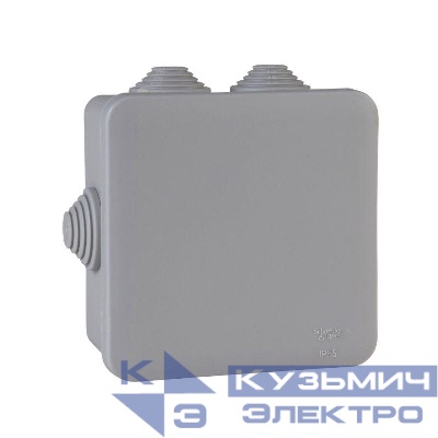 Коробка распределительная ОП 100х100х50мм IP55 SE IMT35091