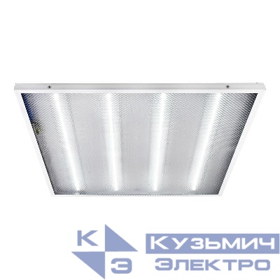 Светильник светодиодный PPL 595/U-E1 PRISMA 36Вт 6500К с БАП 1час (кнопка "тест") IP40 ДВО/ДПО универсальный панель JazzWay 5050082