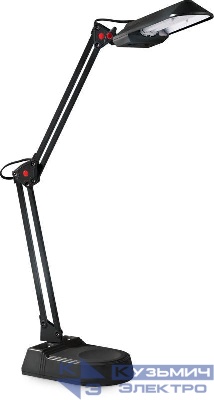 Светильник KD-017A настол. база + струбцина 230В 11Вт КЛЛ 2G7 черн. Camelion 3276