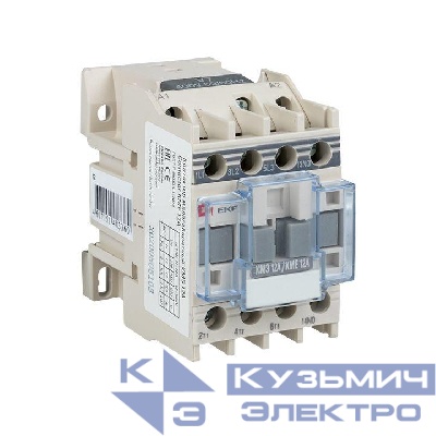 Контактор КМЭ 12А кат. 110В AC 1НЗ PROxima EKF ctr-s-12-110-nc