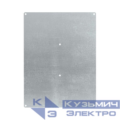Панель монтажная для цельного навесного шкафа из фибергласа 500х400мм метал. DKC CN5054MP