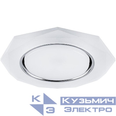 Светильник CD5021 15Вт GX53 встраив. без лампы со светодиод. подсветкой 20LEDх2835 SMD 4000К с драйвером в комплекте бел. матов. FERON 32660