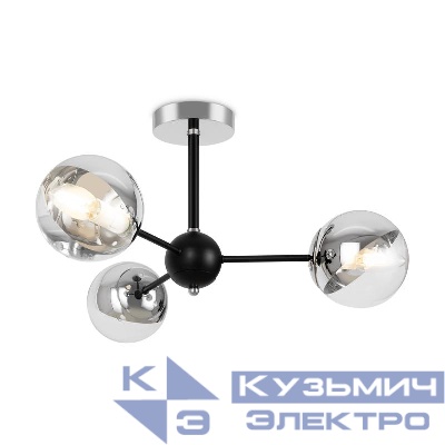 Светильник Sonnet 40Вт E14х3 IP20 подвесной Freya FR5271PL-03B