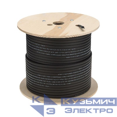 Кабель греющий (нагрев.) саморег. SRL30-2CR экранированный 30Вт/м 0.88кв.мм/55м 200м Rexant 51-0279