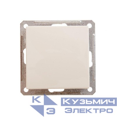 Переключатель проходной 1-кл. СП W59 Aqua IP44 10AX механизм сл. кость SE VS610-156B-2-86