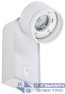 Светильник 4035 настенный GX53 бел. IEK LT-UBB0-4035-GX53-1-K01