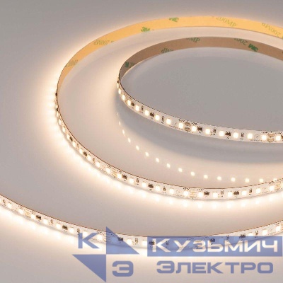 Лента светодиодная IC-A120-8mm 24V Warm 2700К 9.6Вт/м IP20 2835 стабилизированная (уп.10м) Arlight 037965