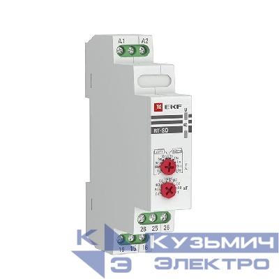 Реле времени RT-SD для двигателей "звезда-треугольник" EKF rt-sd