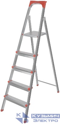 Лестница-стремянка 5 ступ. 6.65кг сталь FIT 65333
