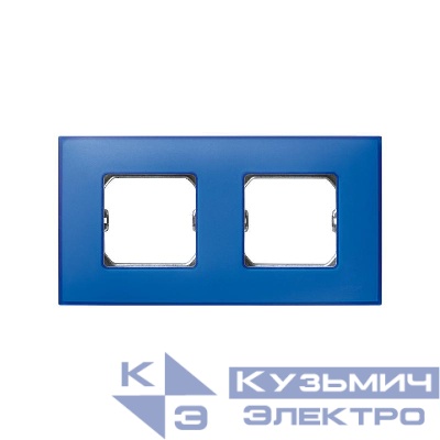 Рамка 2-м Simon27 Neos васильковый Simon 27772-67