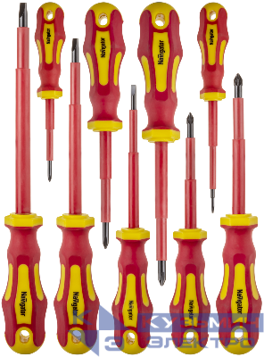 Набор отверток диэлектрических NHT-Otd01-H9 (9шт) Navigator 95000