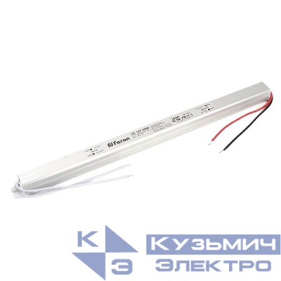 Трансформатор электронный для светодиодной ленты 60Вт 12В (драйвер) LB001 FERON 41345