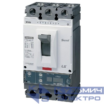 Выключатель автоматический 3п 3т 630А 85кА TS630H ETS33 LS Electric 0108006400