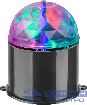 Светильник светодиодный проекционный 61 979 OLF-DISCO01-3-230-RGB-BL ОНЛАЙТ 61979