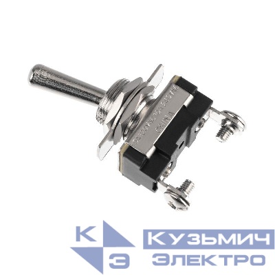 Тумблер 220В 10А (2c) ON-OFF 1п Mini (ASW-23) блист. Rexant 06-0330-A