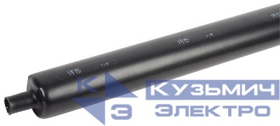 Трубка термоусадочная среднестен. СТТК 140/42 3:1 с клеем черн. (уп.1м) IEK UMR-A2-140-42-31-K02