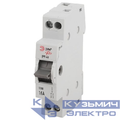 Выключатель-разъединитель трехпозиционный ВРТ-63 PRO VRT63-1-16 1п 16А Эра Б0061642